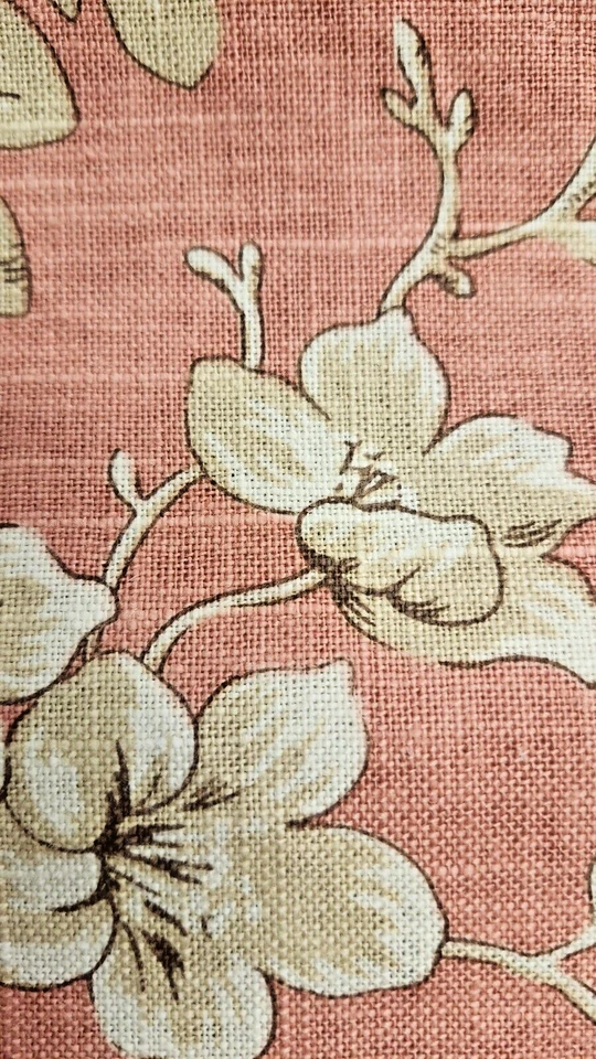 Fabricut French General Odile Rose Linen Blend Fabric by the yard - Image 3 of 4
