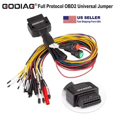GODIAG Breakout Tricore Cable Full Protocol OBD2 Jumper Cable For E-C-U Program