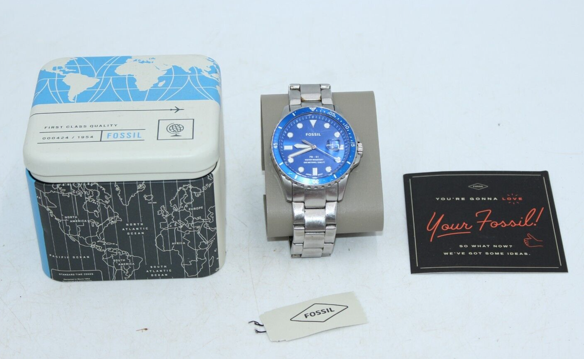 Fossil Blue Welche Batterie FÃ¼r Fossil Uhr Fossil Hand Date