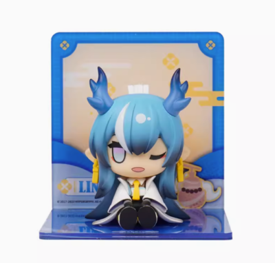 Official Game Arknights Lee Ling AAK PVC Figure Toy Model Statue