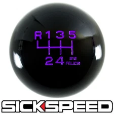 BLACK/PURPLE BYE FELICIA SHIFT KNOB FOR 6 SPEED SHORT THROW SHIFTER UN2 KIT K48