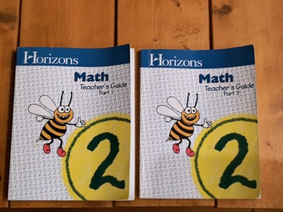 Horizon Math 2 Horizons Math 2 Teacher's Guide Parts 1 & 2 | eBay