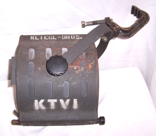 Vintage Kliegl Bros Stage Studio Spotlight KTVI TV STUDIO CHANNEL 2 ST LOUIS MO - Picture 6 of 6