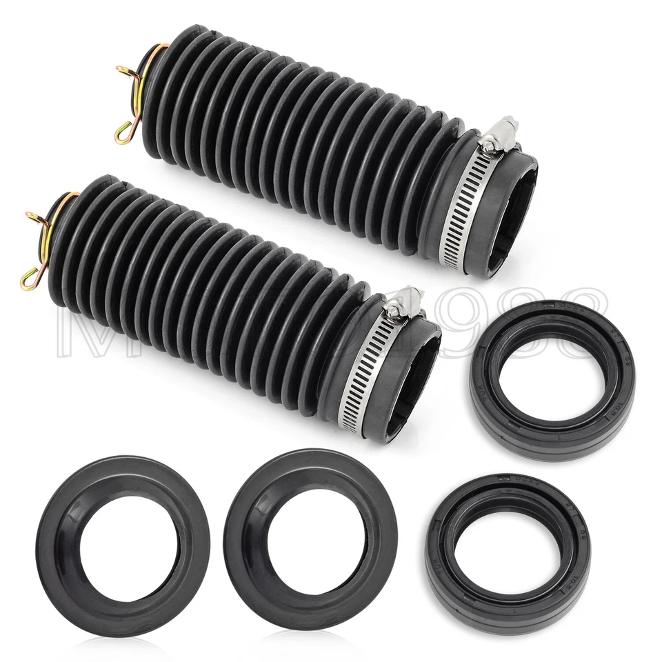 FRONT Fork Dust Seal Kit & FORK BOOT For HONDA XR80R XR100R CRF80F CRF100F   - Image 4 of 4