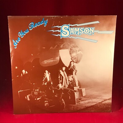  SAMSON Are You Ready 1984 UK 4-track 12'' vinyl single. Polydor POSPX670 