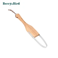 Berry&Bird Loop Weeder Garden Weeding Scraper Tool with Wood Handle Garden Tools