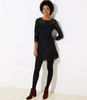 knee length dresses for ladies Black Lace Mini Dress for Evening