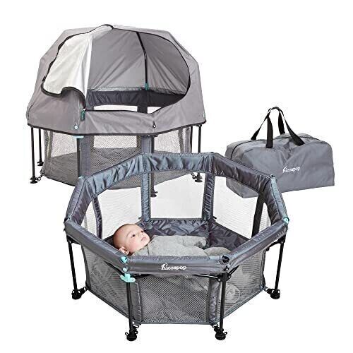 Hiccapop MiniPod Baby Dome Lightweight Portable Baby Bed Outside & Inside - Picture 1 of 13