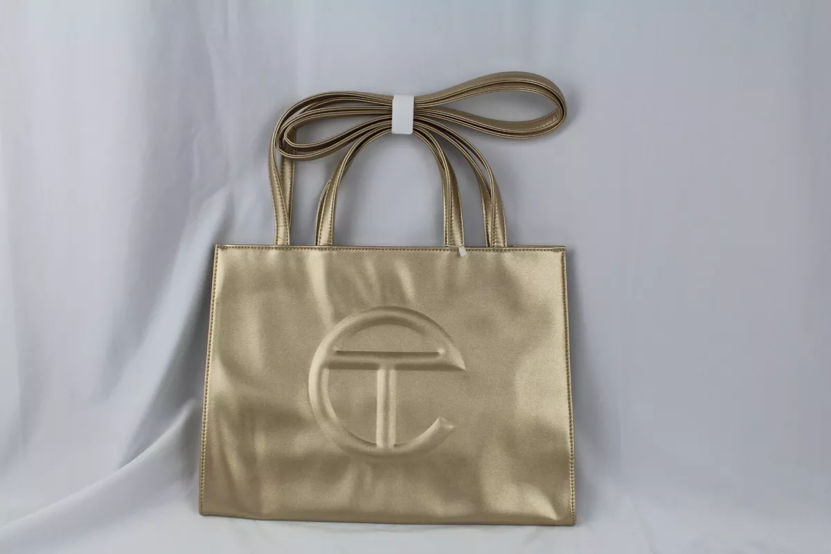 TELFAR - NEW Authentic Medium Tan Telfar Bag