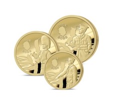 The 2023 Queen Elizabeth II Memorial Gold Sovereign Triple Proof Coin Set 199 LE