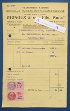 ● GIGNOUX & ses fils - Transports rapides Bordeaux Moissac Montauban Toulouse