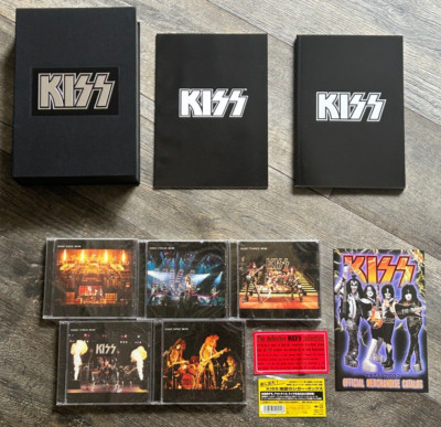 KISS 5 CD The Box Set SEALED DISCS + Japanese Booklet Japan