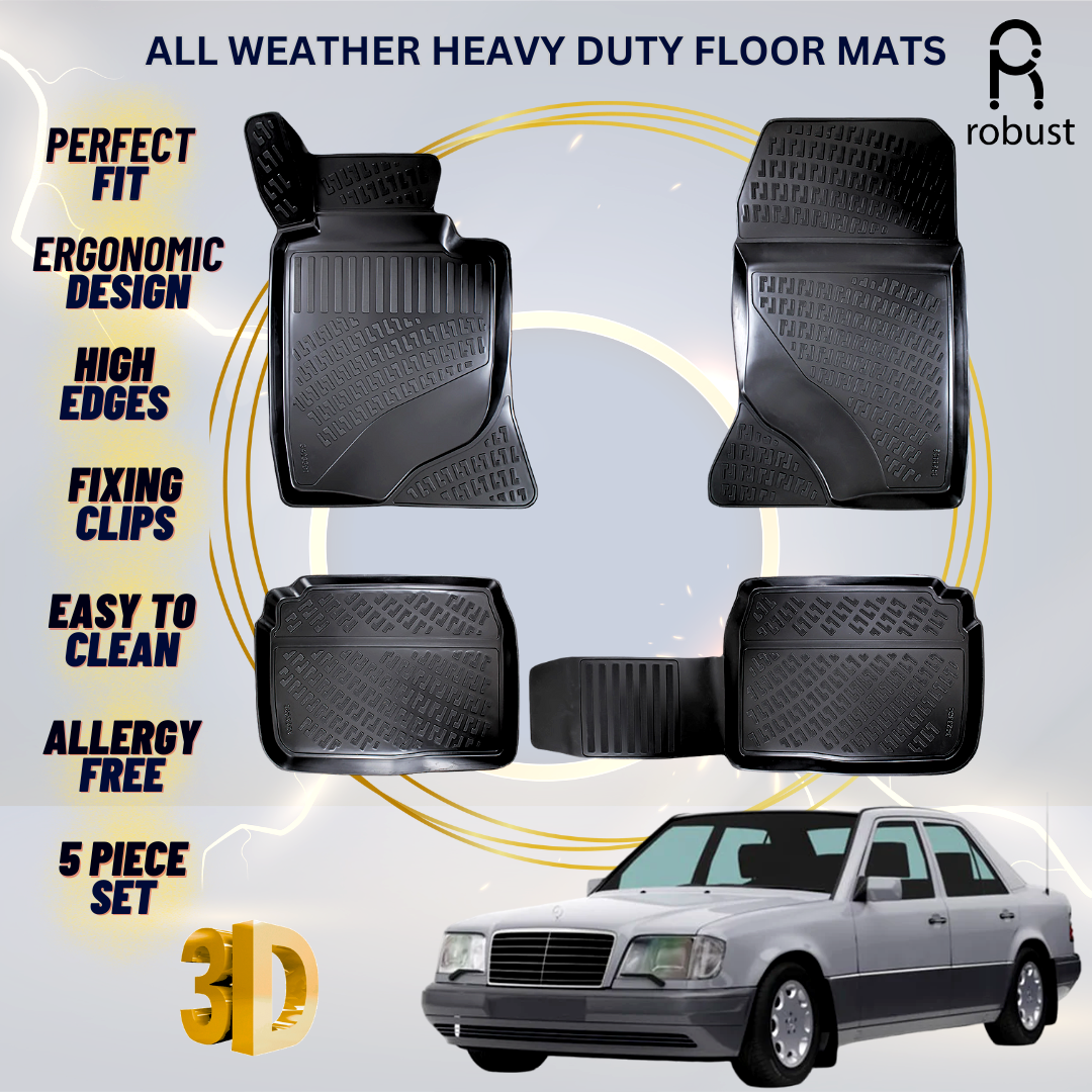 MOTOS Rubber Car Mats Fit For Mercedes-Benz A Class W169 2004-2012