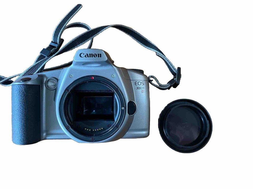 Canon EOS 3000N camera With Two Lenses 2890, 90300 With Carry Case