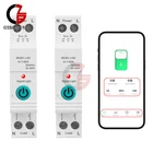 TUYA WIFI Smart Circuit Breaker 63A 220V Switch Metering Overcurrent Protection