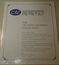 NEW Creative Memories 8x10 Holiday Border Scrapbook Pages 5 Sheets RCM-10HB NOS