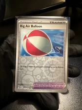 Pokémon TCG Big Air Balloon Scarlet & Violet-151 155/165 Reverse Holo Uncommon