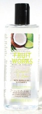 1 Ct Grace Cole 16.91 Oz Fruit Works Coconut & Lime Marula Oil & Vit E Bath Gel 0.89 per gallon