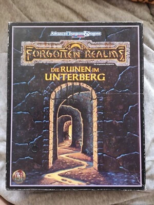 Die Ruinen im Unterberg Forgotten Realms A D&D Advanced Dungeons & Dragons  - Bild 1 von 3
