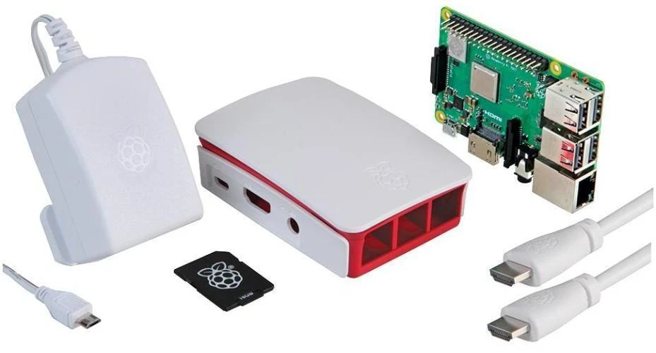 Raspberry Pi 3 B+ Official HDMI Starter Kit, White - UCREATE - Image 2 of 3