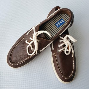brown leather keds