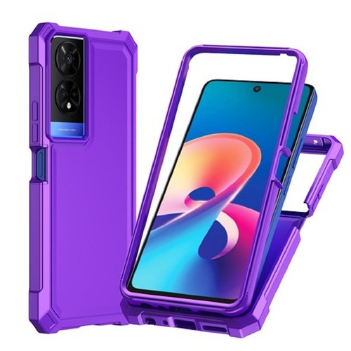 Für TCL 50XE 5G / 50XE NXTPAPER 5G, Full Body TPU Hülle Hartglas/ Ring - Bild 17 von 29