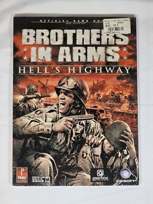 Brothers in Arms Hell's Highway Official Guide Book PS3, Xbox 360 PC New Sealed 