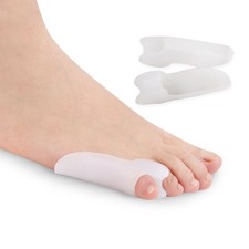 1Pair Little Toe Thumb Silicone Gel Bunion Guard Foot Care Finger Toe Separator