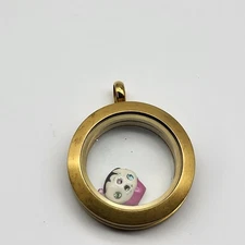 Origami Owl Locket Pendant Cupcake Charm Fun 