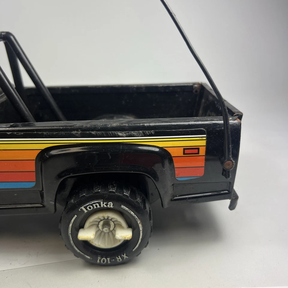 DIECAST TONKA BLACK PICKUP TRUCK BF GOODRICH - Image 4 of 4