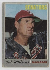 1970 Topps Ted Williams #211 HOF