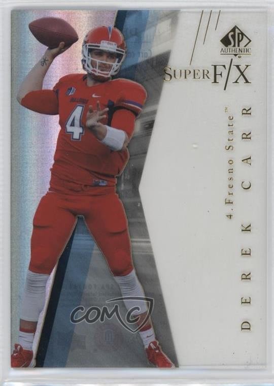 2014 SP Authentic Super FX Derek Carr #10 Rookie RC 1p9e