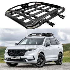 For Honda CR-V CRV 50"x38" Roof Rack Cargo Carrier Basket Cross Bars w/ Lights