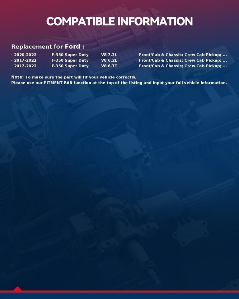 KAX 515183 2PCS Front Wheel Hub Bearing Compatible with Ford F-350 ...