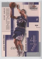 2003-04 Fleer Genuine Insider Reflections 82/99 Andrei Kirilenko #13 0b9