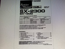 Pioneer Sx-2300 Service Manual Digital
