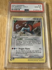 PSA 10 GEM MINT Salamence EX Dragon Cosmos Holo Rare 2003 Pokemon 19/97 on eBay
