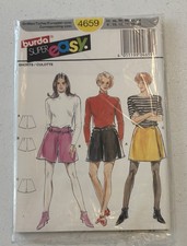 Burda Super Easy 4659 Misses Shorts (Opened B...