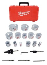 Milwaukee 49-22-4105 19-Piece Master Electrician's Ice Hardened Hole Saw Kit