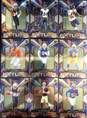 2025 Panini Select Football Inserts - You Pick Singles! Turbocharged - Future