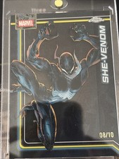 2026 Topps Chrome Marvel She-Venom #152 Black Refractor 8/10