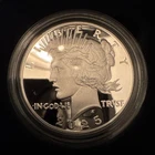 Peace Silver Dollar 2025 S $1 Proof Coin W/BOX & COA (Ready to ship)