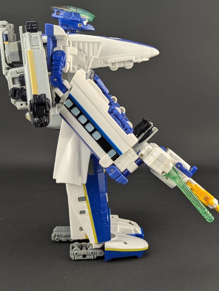 Transformers RID 2001 Rail Racer complete Hasbro Robots In Disguise ...