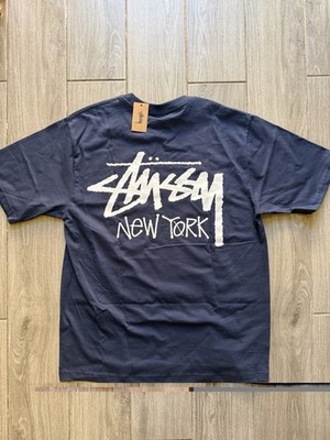 Stussy New York Chapter Tee NYC Exclusive Size MEDIUM Navy | eBay