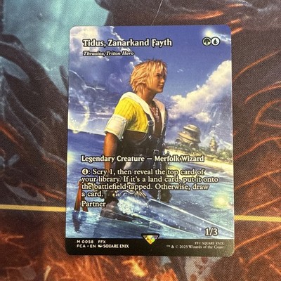 Tidus, Zanarkand Fayth - Thrasios, Triton Hero (Showcase