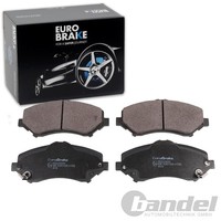 Eurobrake BremsbelÄGe Satz Vorderachse Passend FÜR Chrysler Grand Dodge Journey