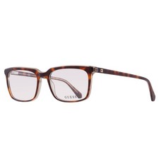 Guess Demo Rectangular Men's Eyeglasses GU50063 056 56 GU50063 056 56