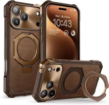 SUPCASE Premium Leather Case For iPhone 17 Pro Max 6.9" Strong Magnetic Cover US
