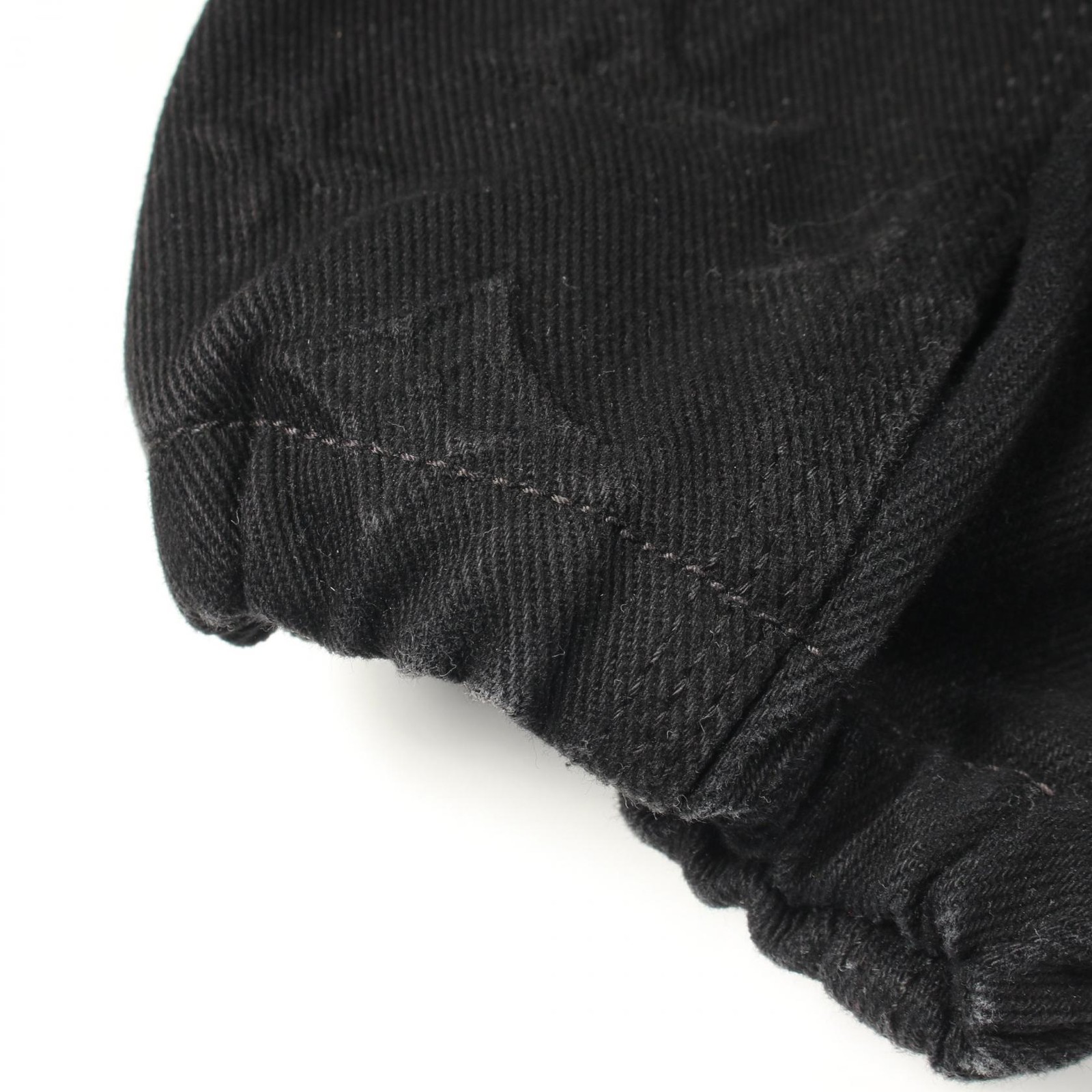 Louis Vuitton Monogram Embossed Hooded Zip Up Denim Jacket C image 8