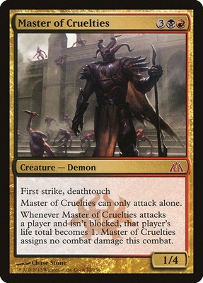 MTG Master of Cruelties  - Dragon's Maze #082